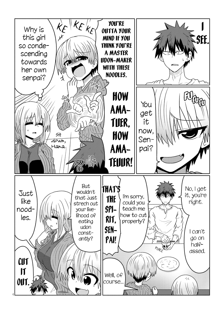 Uzaki-chan wa Asobitai! Chapter 39 page 4 - Chapter 39: Kouhai and Cooking Training 2