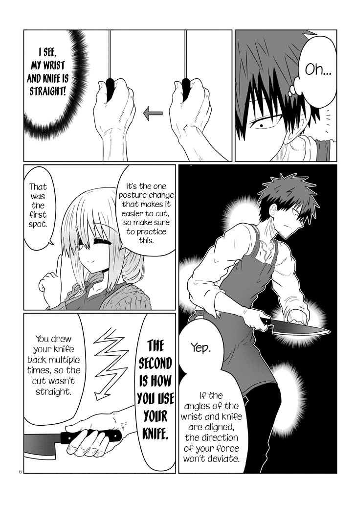 Uzaki-chan wa Asobitai! Chapter 39 page 6 - Chapter 39: Kouhai and Cooking Training 2