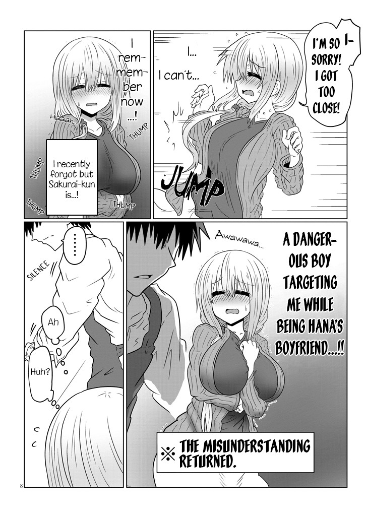 Uzaki-chan wa Asobitai! Chapter 39 page 8 - Chapter 39: Kouhai and Cooking Training 2