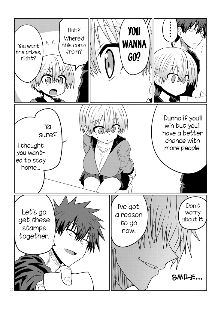 Uzaki-chan wa Asobitai! Chapter 40 page 10 - Chapter 40: Kouhai and the School Festival, Part 1