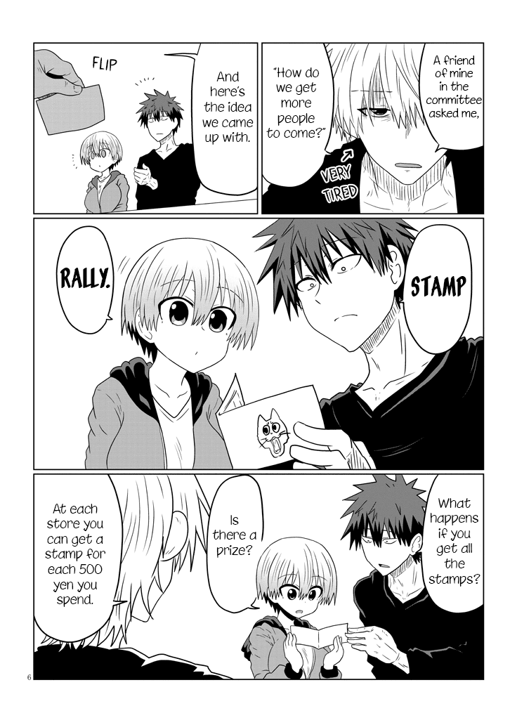 Uzaki-chan wa Asobitai! Chapter 40 page 6 - Chapter 40: Kouhai and the School Festival, Part 1