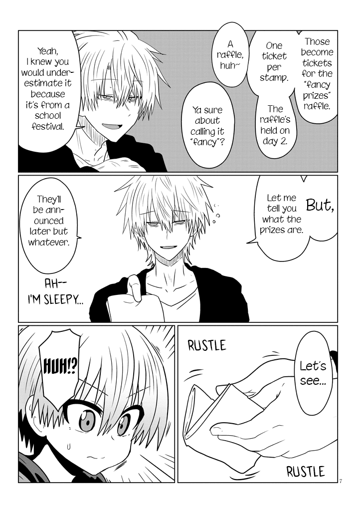 Uzaki-chan wa Asobitai! Chapter 40 page 7 - Chapter 40: Kouhai and the School Festival, Part 1