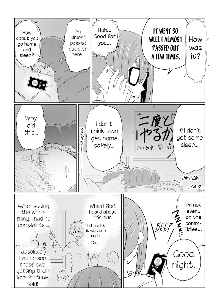 Uzaki-chan wa Asobitai! Chapter 41 page 12 - Chapter 41: Kouhai and the School Festival, Part 2