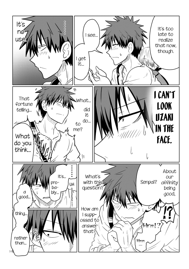 Uzaki-chan wa Asobitai! Chapter 41 page 14 - Chapter 41: Kouhai and the School Festival, Part 2