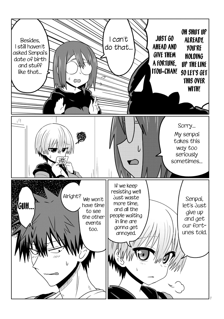 Uzaki-chan wa Asobitai! Chapter 41 page 7 - Chapter 41: Kouhai and the School Festival, Part 2