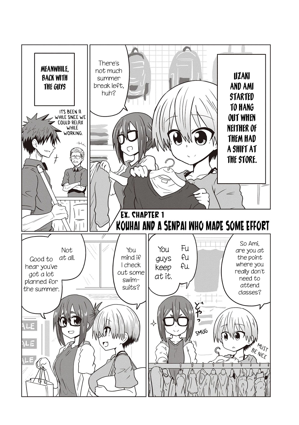 Uzaki-chan wa Asobitai! Chapter 42.5 page 11 - Chapter 42.5: Tankoubon 4 Omake + Extras