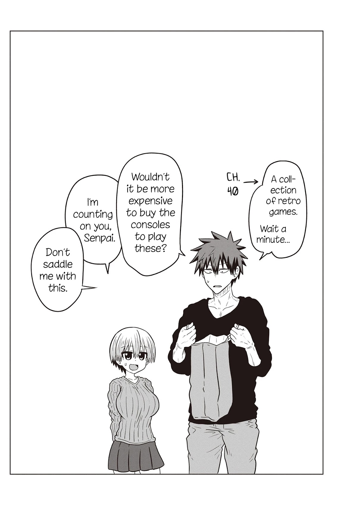 Uzaki-chan wa Asobitai! Chapter 42.5 page 9 - Chapter 42.5: Tankoubon 4 Omake + Extras
