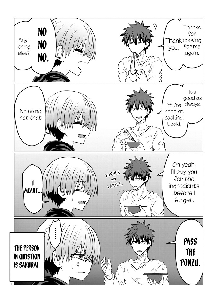 Uzaki-chan wa Asobitai! Chapter 42 page 10 - Chapter 42: Kouhai and Hotpot