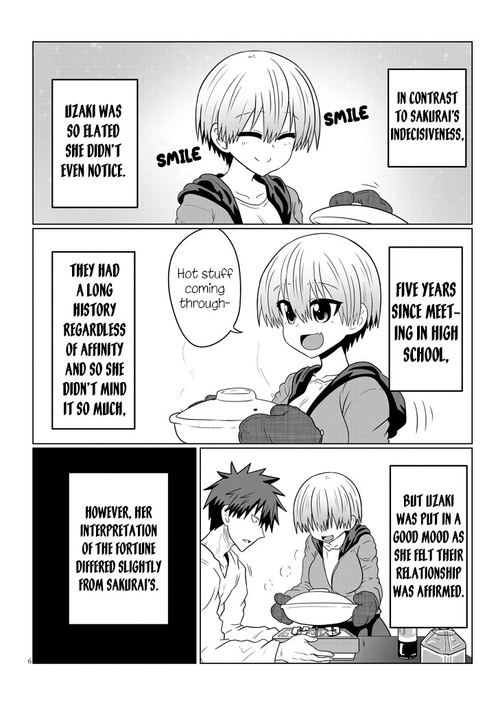 Uzaki-chan wa Asobitai! Chapter 42 page 6 - Chapter 42: Kouhai and Hotpot
