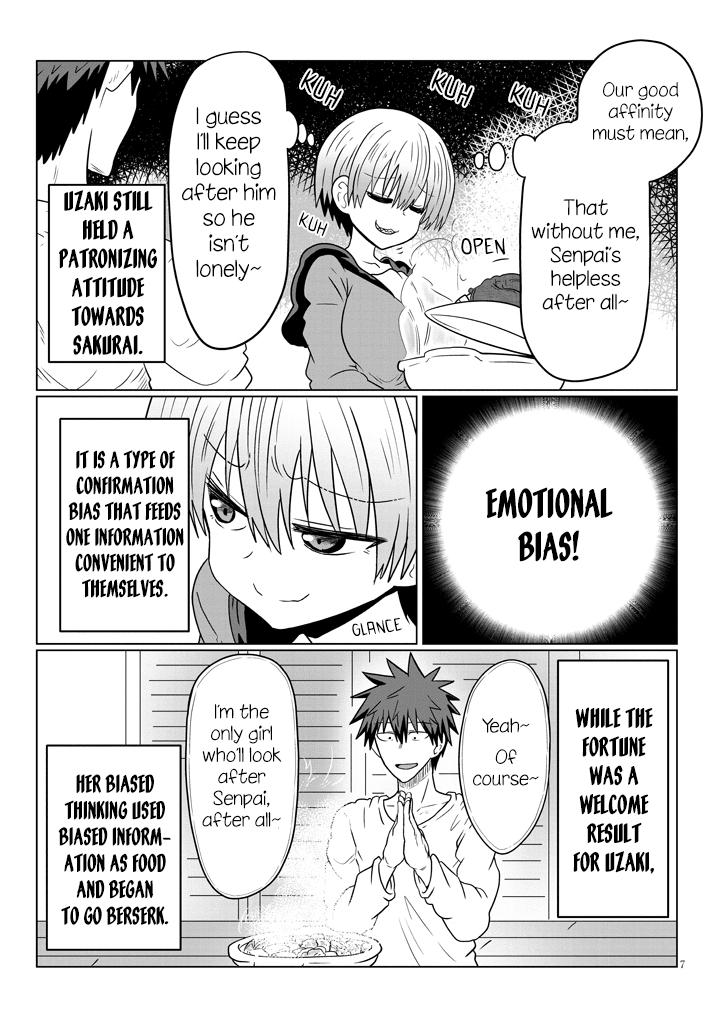 Uzaki-chan wa Asobitai! Chapter 42 page 7 - Chapter 42: Kouhai and Hotpot