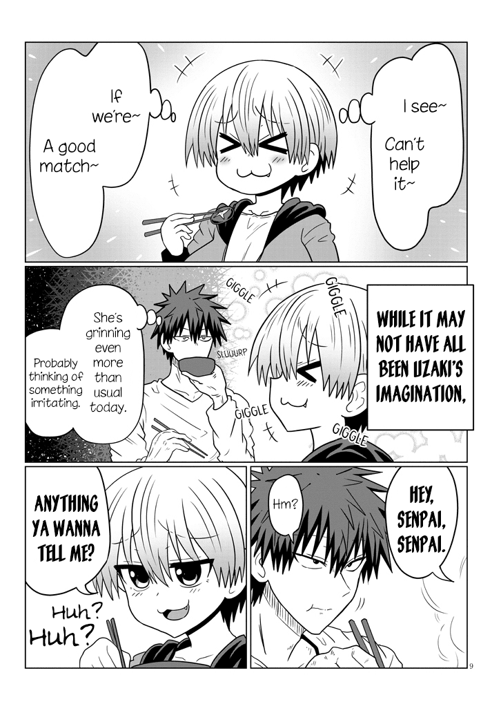 Uzaki-chan wa Asobitai! Chapter 42 page 9 - Chapter 42: Kouhai and Hotpot