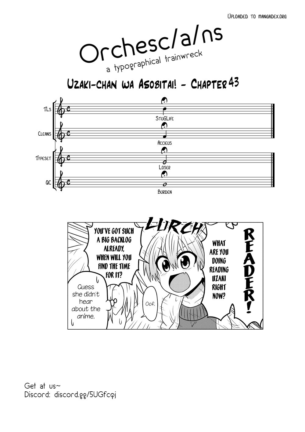 Uzaki-chan wa Asobitai! Chapter 43 page 13 - Chapter 43: Kouhai And The Plan Going Ahead