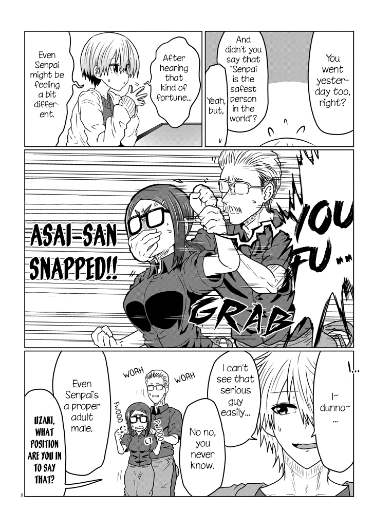 Uzaki-chan wa Asobitai! Chapter 43 page 8 - Chapter 43: Kouhai And The Plan Going Ahead