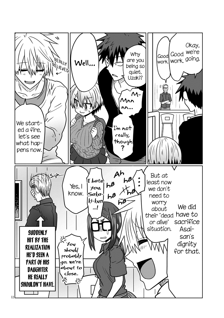 Uzaki-chan wa Asobitai! Chapter 44 page 12 - Chapter 44: Kouhai And Executing The Plan