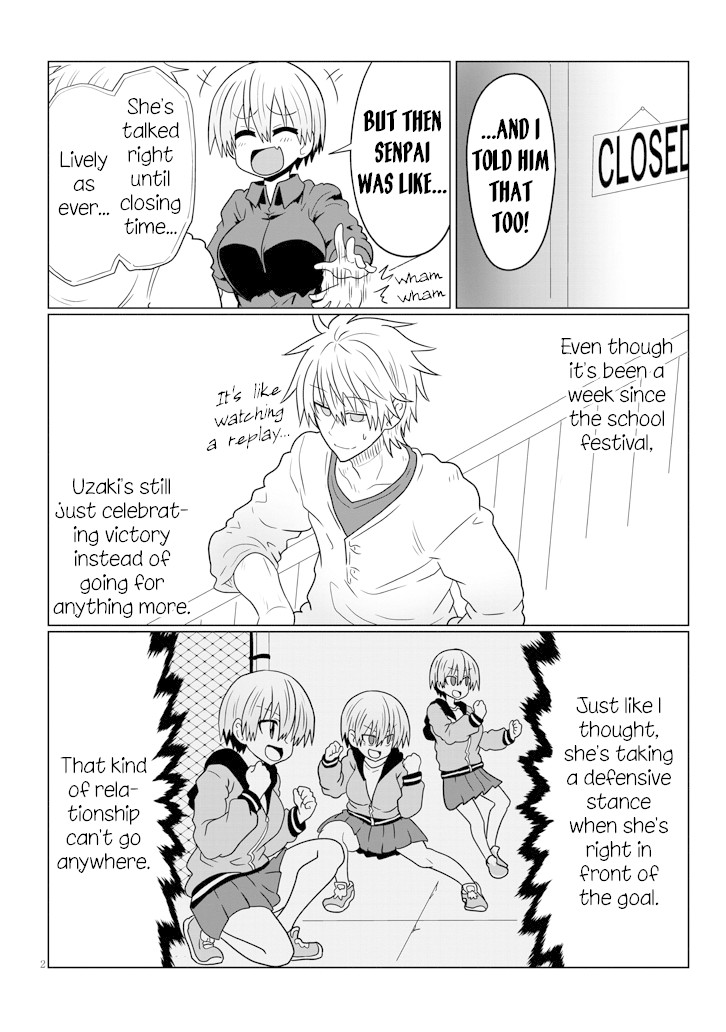Uzaki-chan wa Asobitai! Chapter 44 page 2 - Chapter 44: Kouhai And Executing The Plan