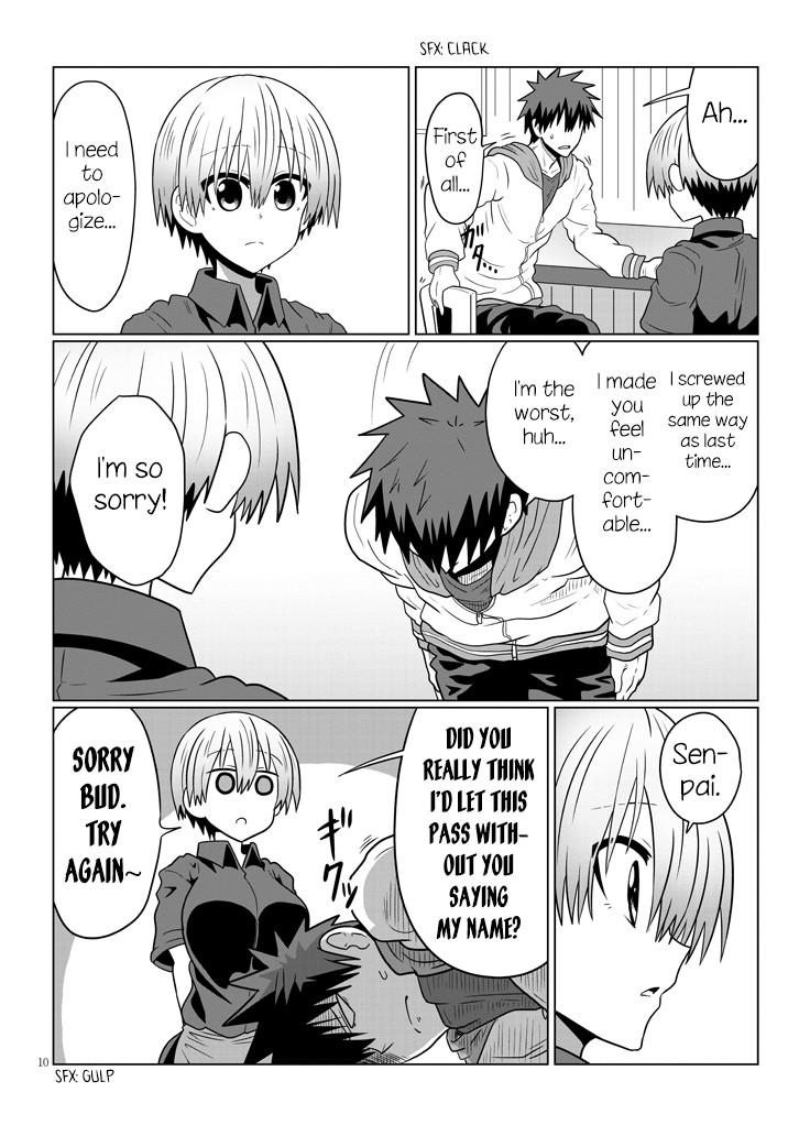 Uzaki-chan wa Asobitai! Chapter 46 page 10 - Chapter 46: Kouhai and Making Up