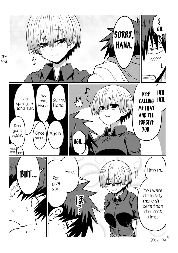 Uzaki-chan wa Asobitai! Chapter 46 page 11 - Chapter 46: Kouhai and Making Up