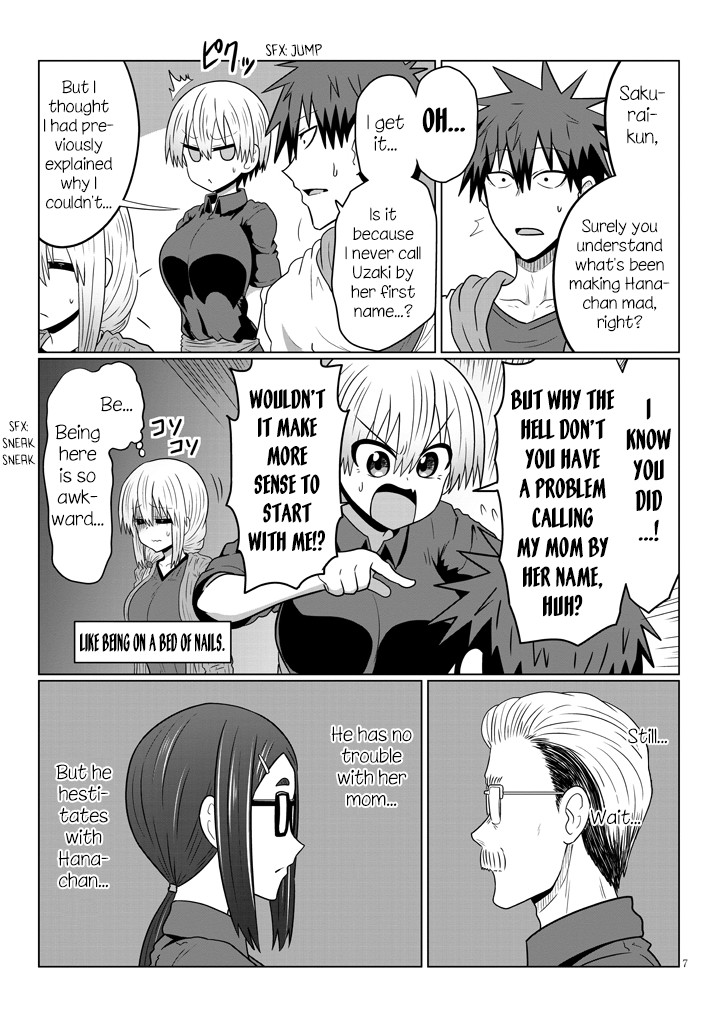 Uzaki-chan wa Asobitai! Chapter 46 page 7 - Chapter 46: Kouhai and Making Up