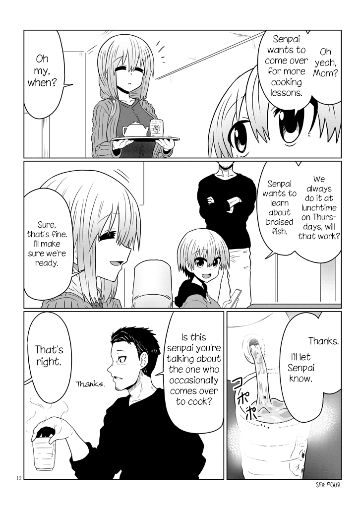 Uzaki-chan wa Asobitai! Chapter 47 page 12 - Chapter 47: Kouhai and Kouhai's Dad