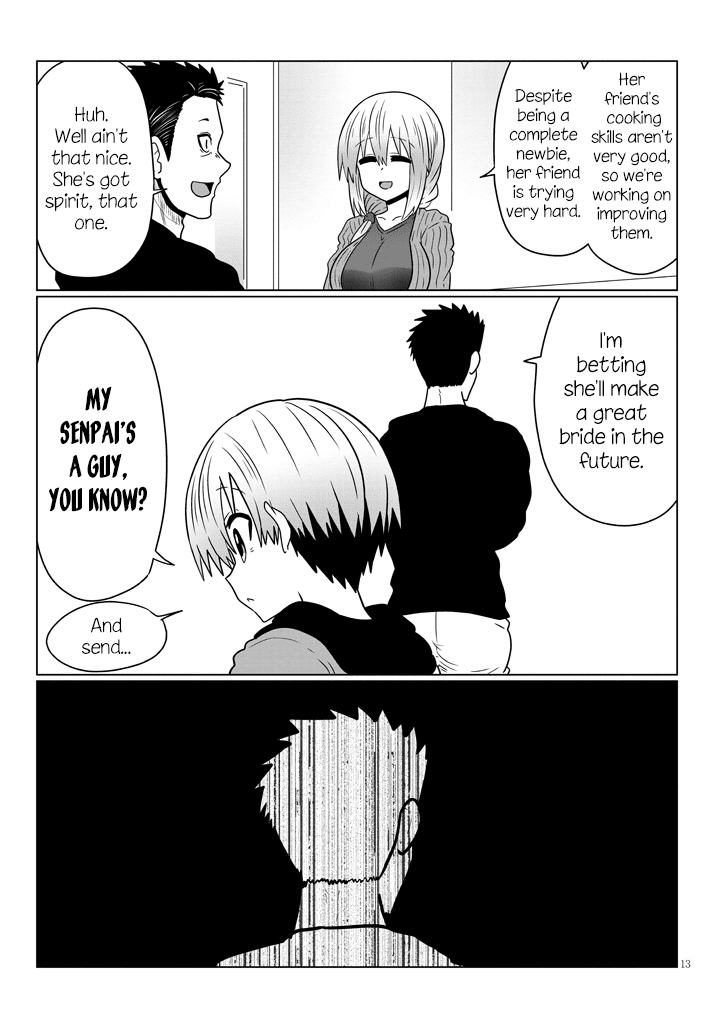 Uzaki-chan wa Asobitai! Chapter 47 page 13 - Chapter 47: Kouhai and Kouhai's Dad
