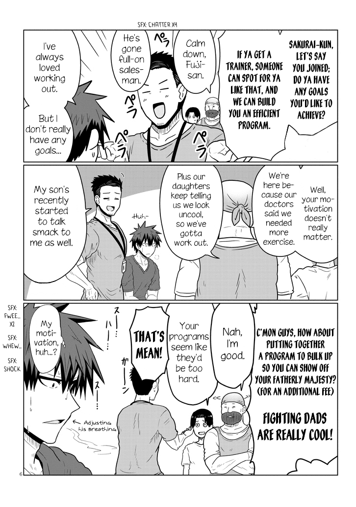Uzaki-chan wa Asobitai! Chapter 47 page 6 - Chapter 47: Kouhai and Kouhai's Dad