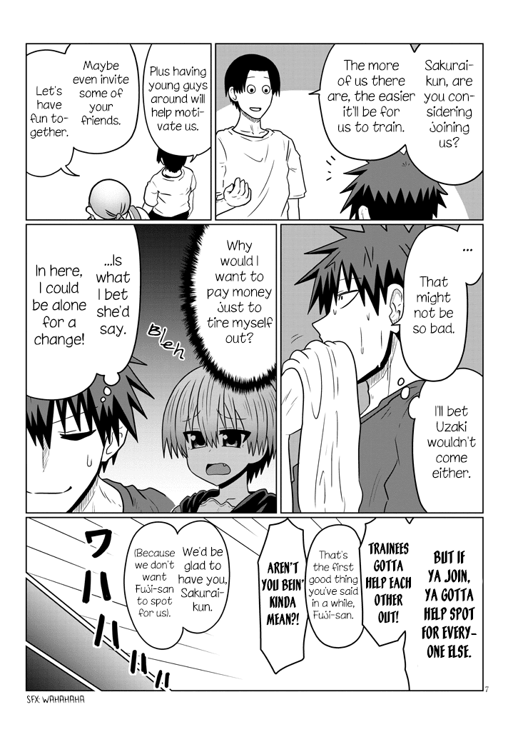 Uzaki-chan wa Asobitai! Chapter 47 page 7 - Chapter 47: Kouhai and Kouhai's Dad