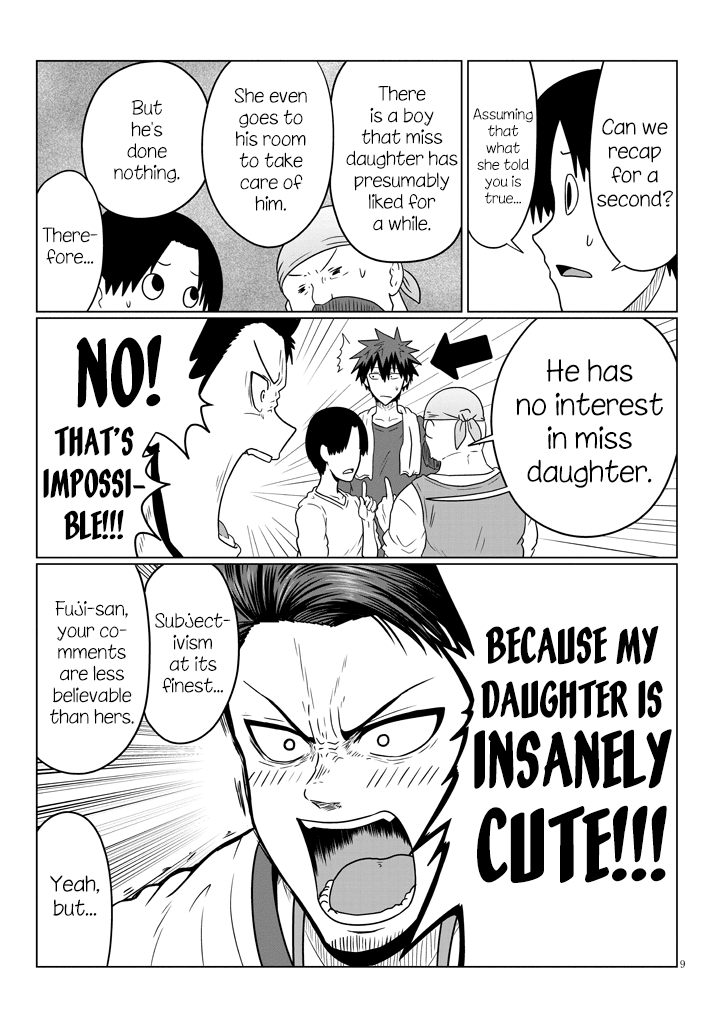 Uzaki-chan wa Asobitai! Chapter 49 page 9 - Chapter 49: Kouhai and Worries