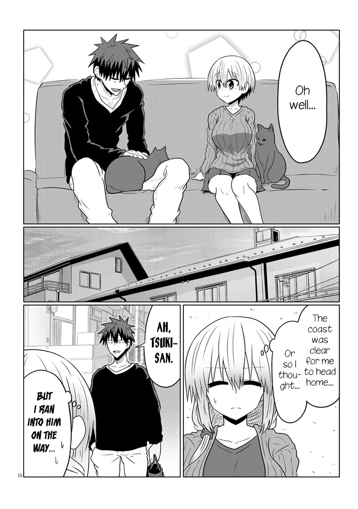 Uzaki-chan wa Asobitai! Chapter 50 page 10 - Chapter 50: Kouhai and Cooking Training 4