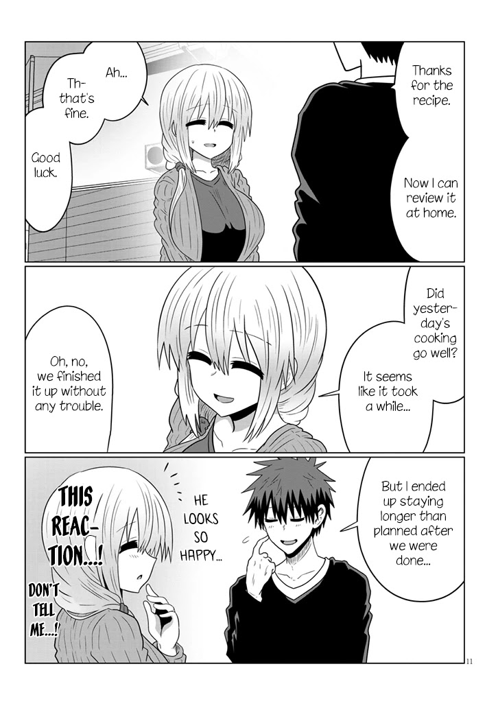 Uzaki-chan wa Asobitai! Chapter 50 page 11 - Chapter 50: Kouhai and Cooking Training 4