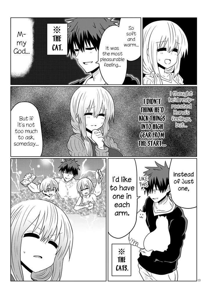 Uzaki-chan wa Asobitai! Chapter 50 page 13 - Chapter 50: Kouhai and Cooking Training 4