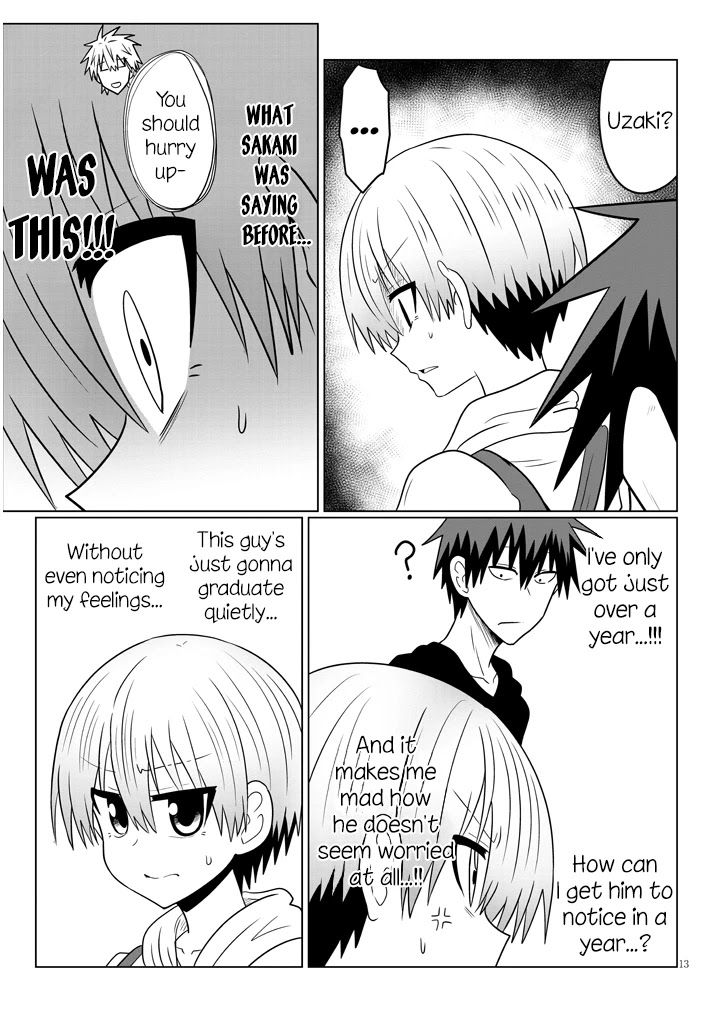 Uzaki-chan wa Asobitai! Chapter 51 page 13 - Chapter 51: Kouhai and the Time Left