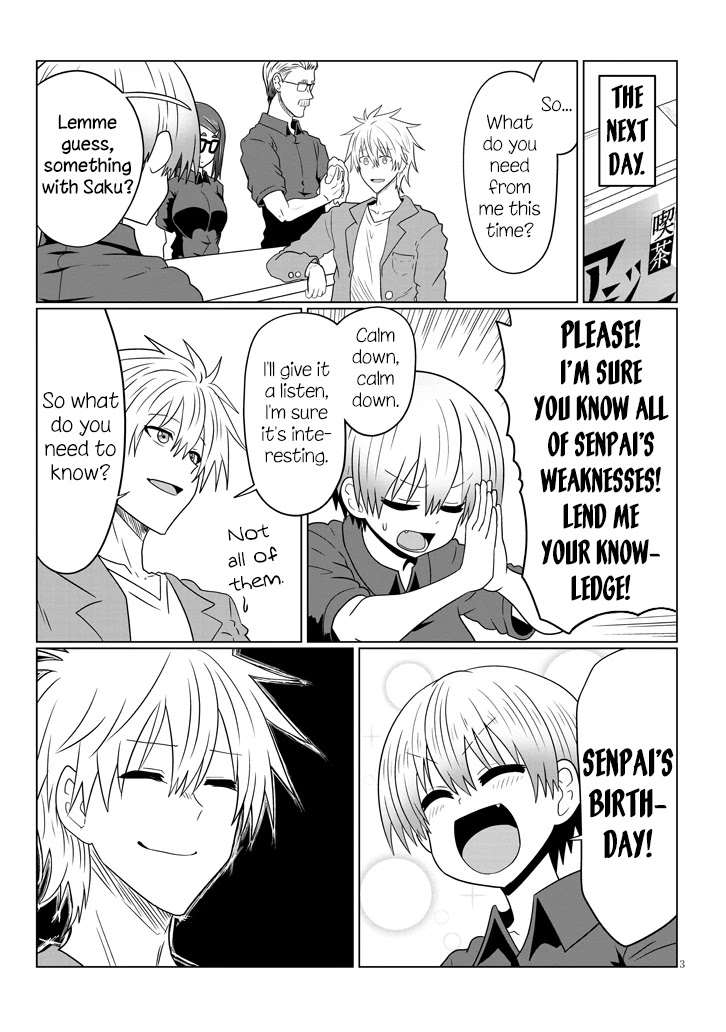 Uzaki-chan wa Asobitai! Chapter 51 page 3 - Chapter 51: Kouhai and the Time Left