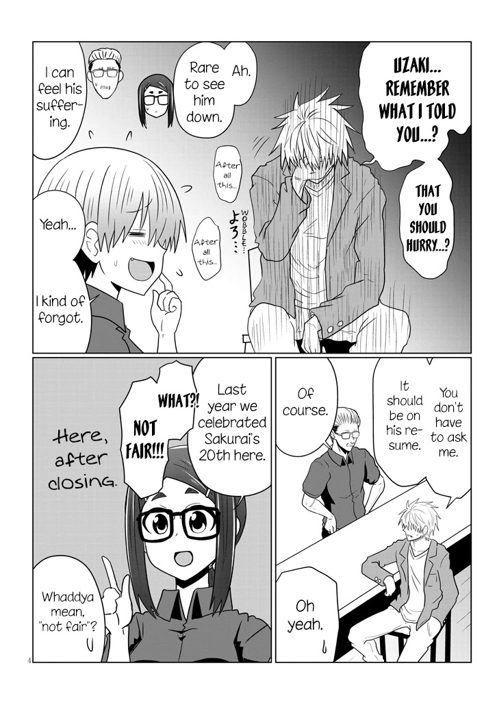 Uzaki-chan wa Asobitai! Chapter 51 page 4 - Chapter 51: Kouhai and the Time Left