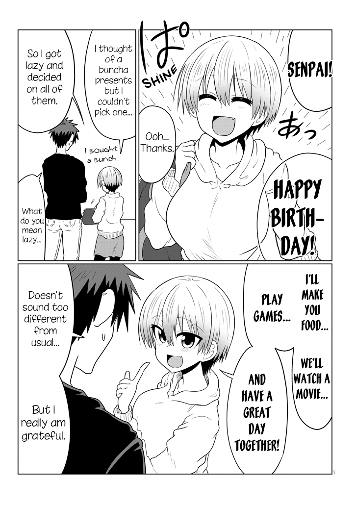 Uzaki-chan wa Asobitai! Chapter 51 page 7 - Chapter 51: Kouhai and the Time Left