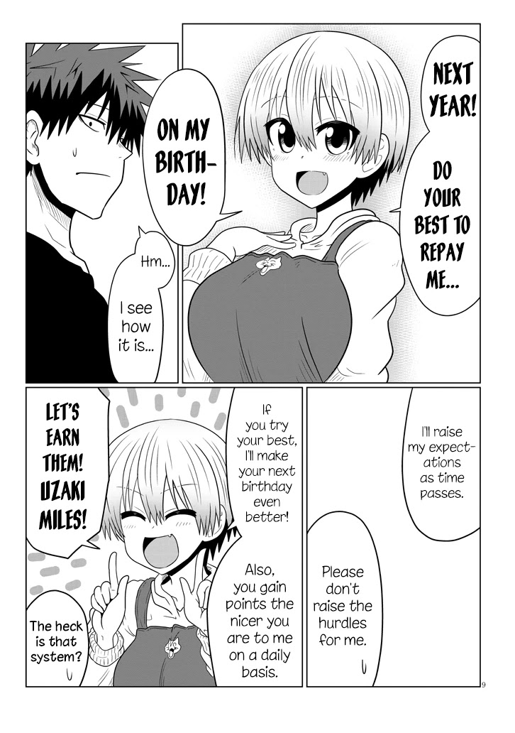Uzaki-chan wa Asobitai! Chapter 51 page 9 - Chapter 51: Kouhai and the Time Left