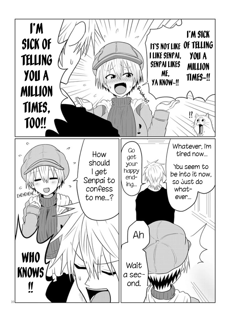Uzaki-chan wa Asobitai! Chapter 52 page 10 - Chapter 52: Kouhai and Something Like Resolve