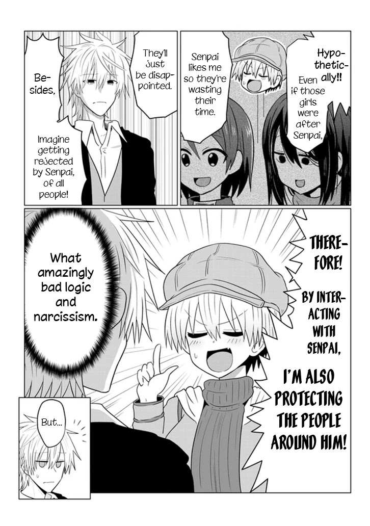 Uzaki-chan wa Asobitai! Chapter 52 page 6 - Chapter 52: Kouhai and Something Like Resolve