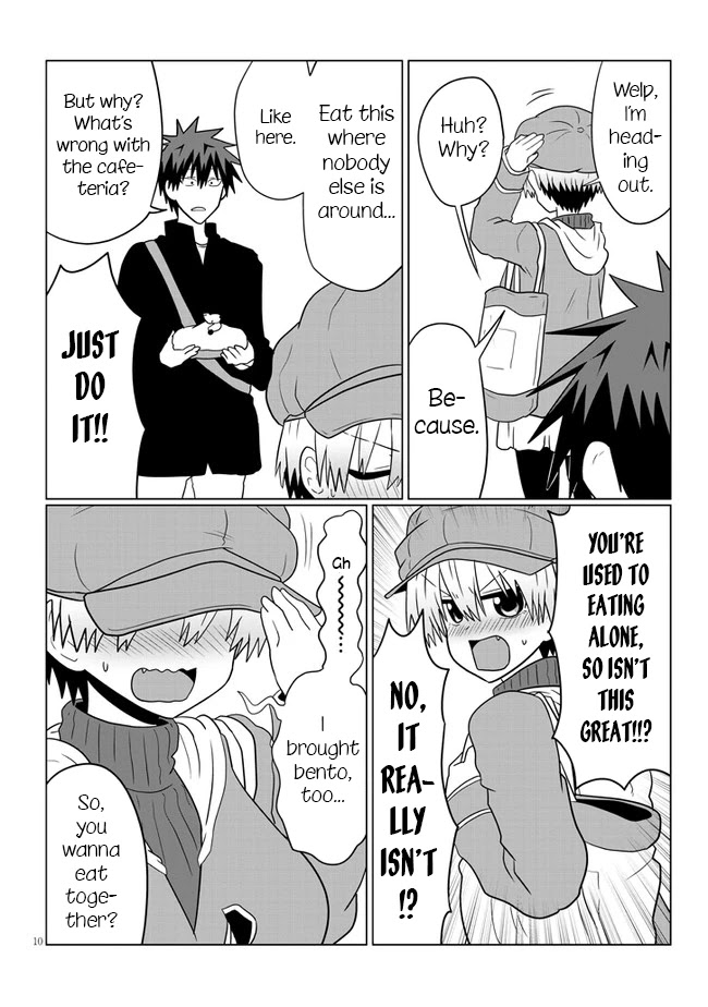 Uzaki-chan wa Asobitai! Chapter 53 page 10 - Chapter 53: Kouhai and a Cliched Development
