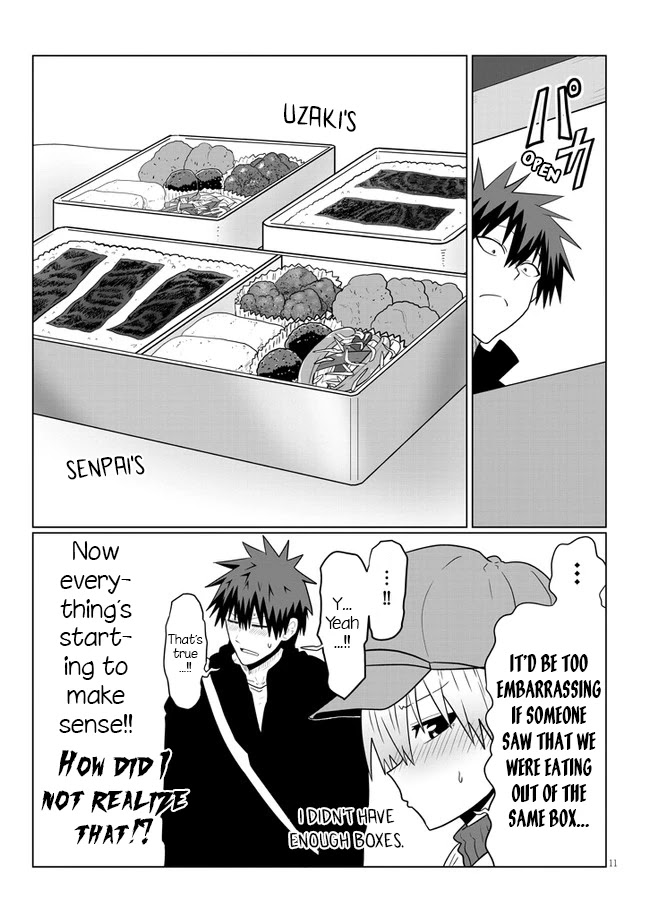 Uzaki-chan wa Asobitai! Chapter 53 page 11 - Chapter 53: Kouhai and a Cliched Development
