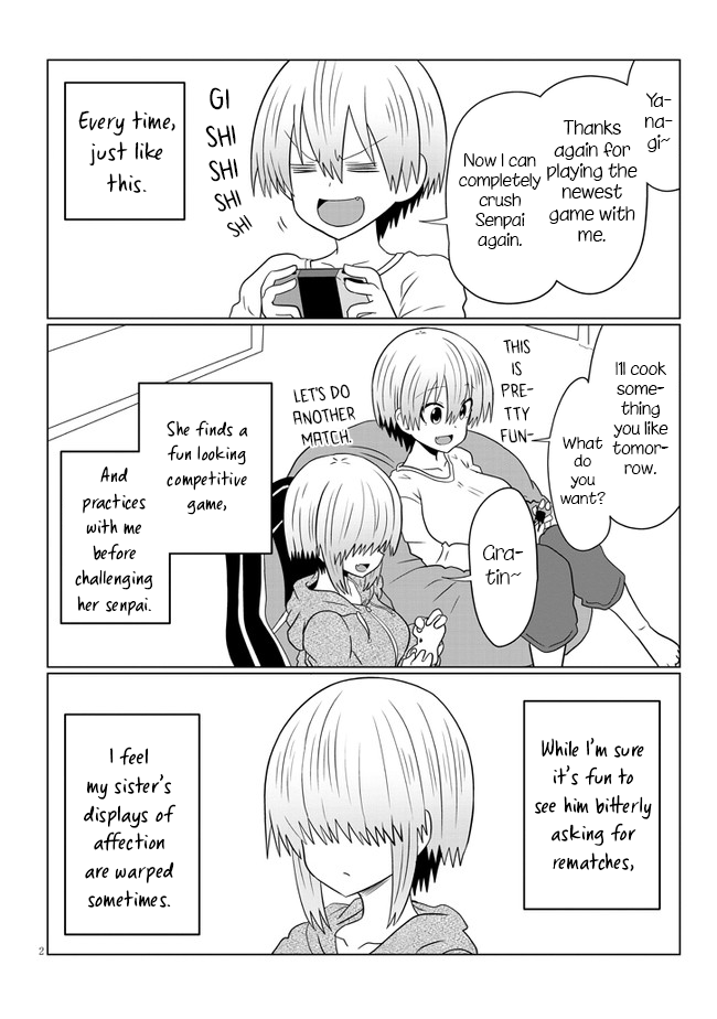 Uzaki-chan wa Asobitai! Chapter 54 page 2 - Chapter 54: Kouhai and Kouhai's Sister