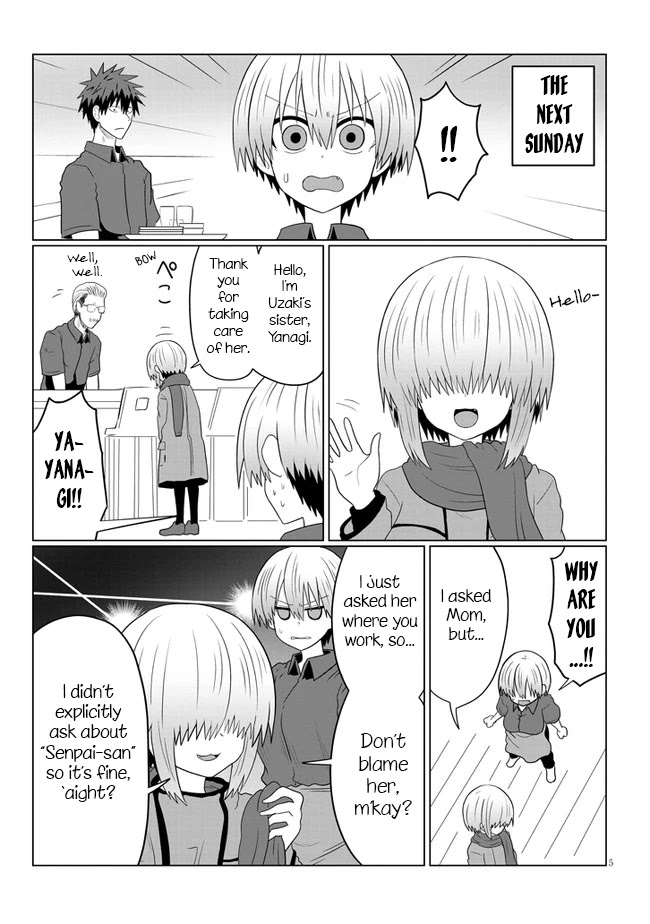 Uzaki-chan wa Asobitai! Chapter 54 page 5 - Chapter 54: Kouhai and Kouhai's Sister