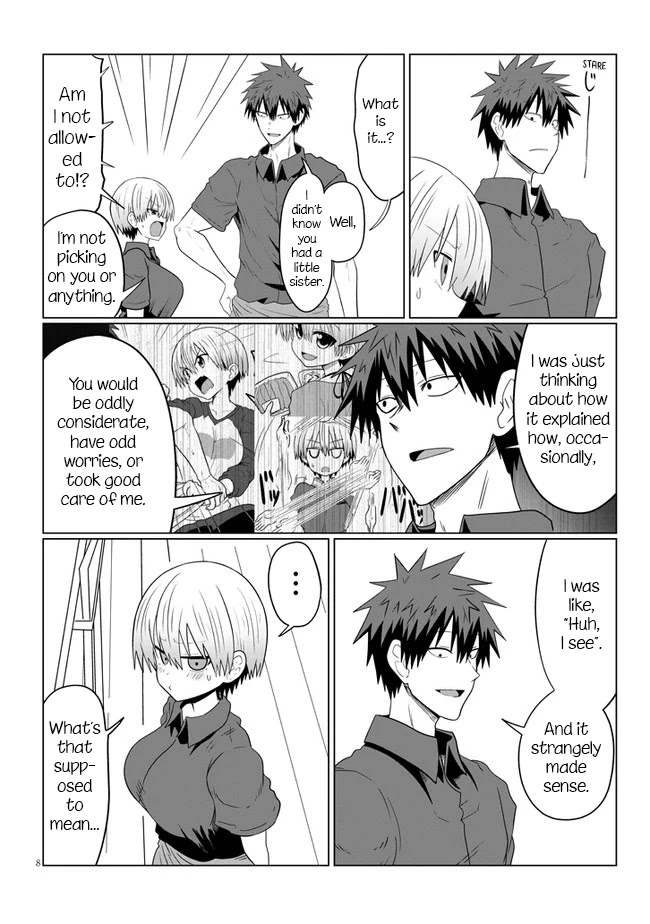 Uzaki-chan wa Asobitai! Chapter 54 page 8 - Chapter 54: Kouhai and Kouhai's Sister