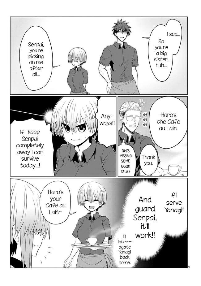 Uzaki-chan wa Asobitai! Chapter 54 page 9 - Chapter 54: Kouhai and Kouhai's Sister