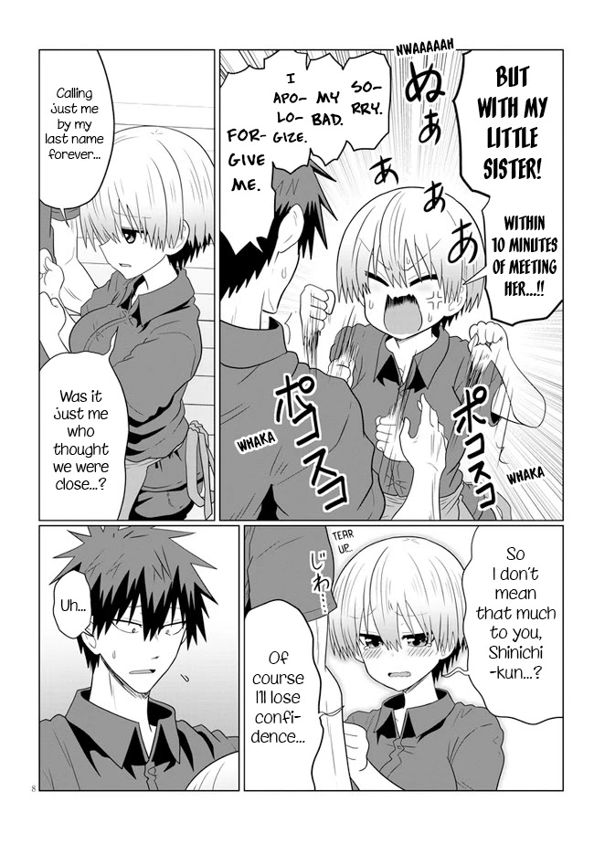 Uzaki-chan wa Asobitai! Chapter 55 page 8 - Chapter 55: Kouhai and Kouhai's Sister 2