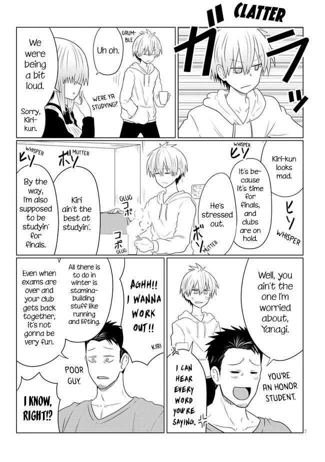 Uzaki-chan wa Asobitai! Chapter 56 page 7 - Chapter 56: Kouhai and Kouhai's Brother