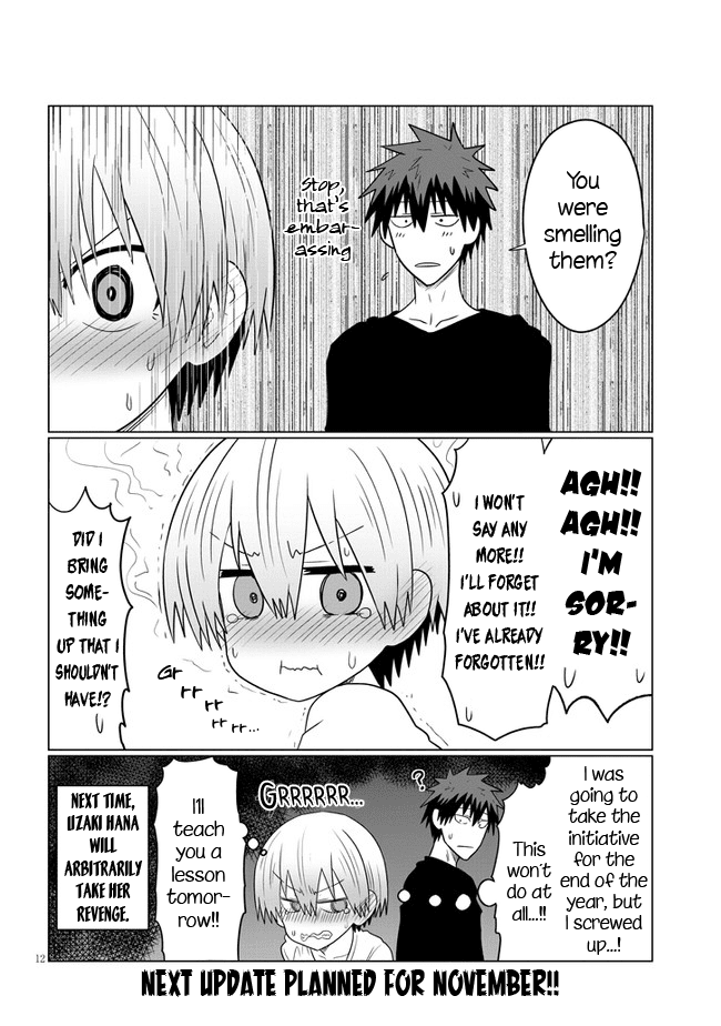 Uzaki-chan wa Asobitai! Chapter 58 page 12 - Chapter 58: Kouhai and December