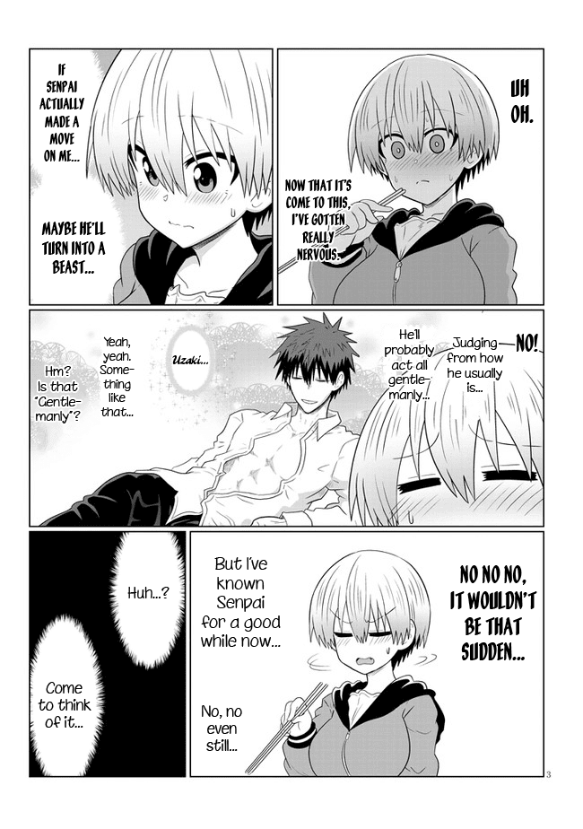 Uzaki-chan wa Asobitai! Chapter 58 page 3 - Chapter 58: Kouhai and December