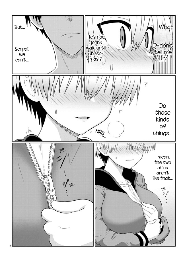 Uzaki-chan wa Asobitai! Chapter 58 page 6 - Chapter 58: Kouhai and December