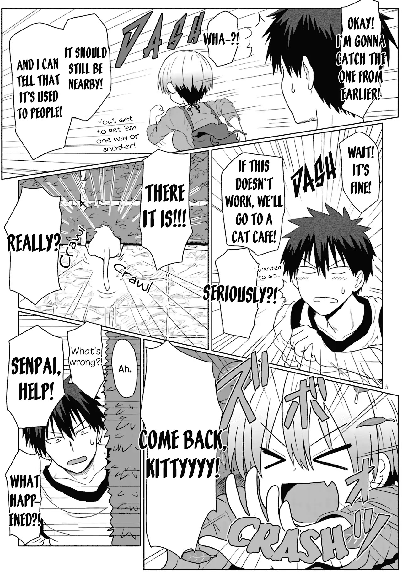 Uzaki-chan wa Asobitai! Chapter 6 page 5 - Chapter 6: Kouhai and Cat