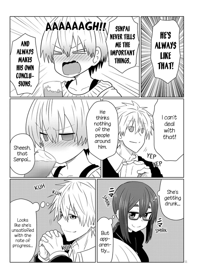 Uzaki-chan wa Asobitai! Chapter 60 page 11 - Chapter 60: Kouhai and a Day Without Senpai